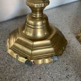 Pair of Regency style candlesticks