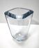 Vase en verre épais et transparent de Strombergshyttan, Suède