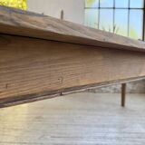 50s pine and oak farmhouse table 2.5m