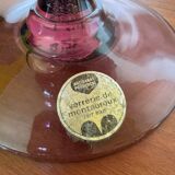 Large bubble glass tealight holder from Montauroux, 1960s