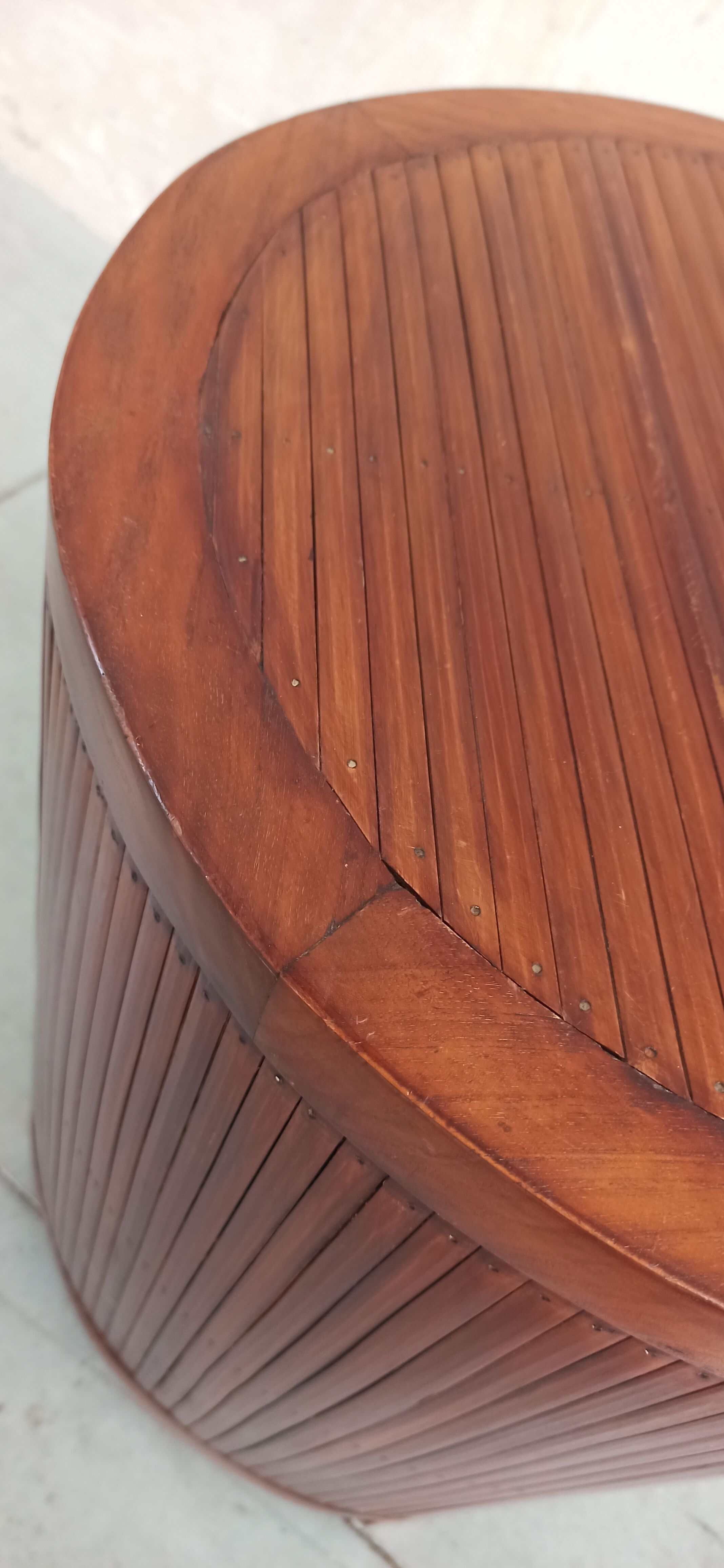 Exotic wood accent furniture