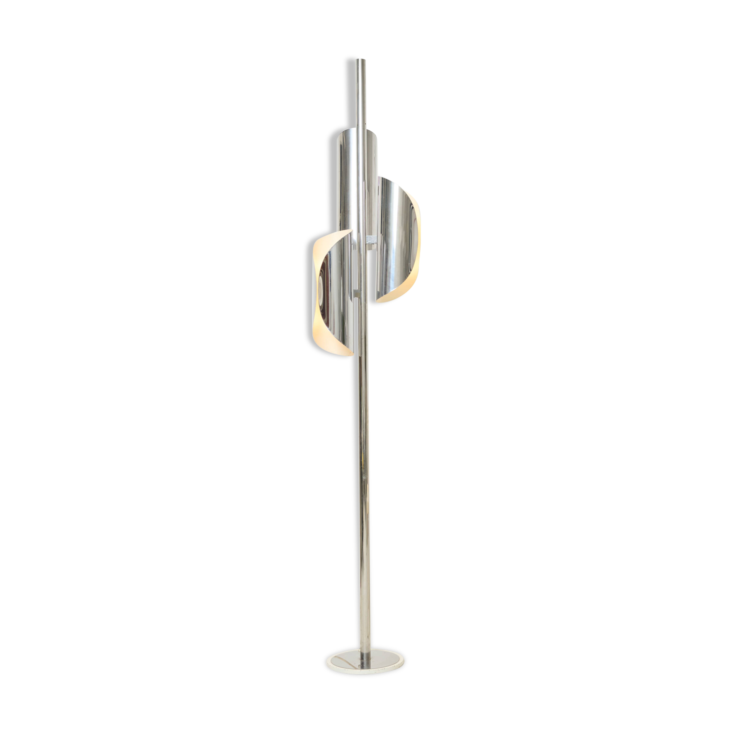 Lampadaire trois feux, Space age, Italie, 1970s
