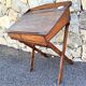 Old Desk, Foldable School Table with its porcelain inkwell