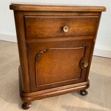 Pair of chippendale art deco bedsides