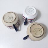 3 cups HBCM Béarn Creil and Montereau