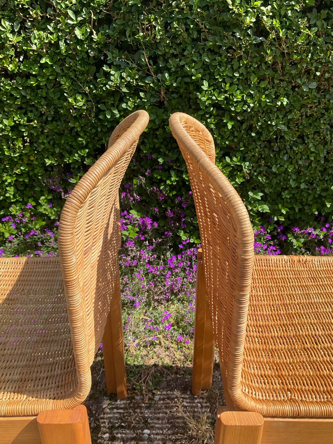 Pair of Italian chairs from the 70s