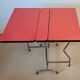 Table pliante formica vintage