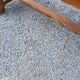 Table de ferme en hêtre et chêne 1 tiroir en ceinture 200cm