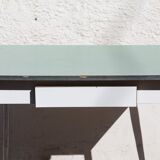 Water green formica table