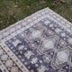 Vintage Turkish Oushak rug 136x202 cm