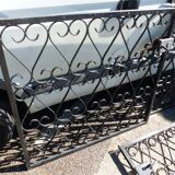 Wrought iron gate