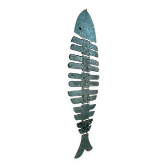 Hanging ceramic fish
