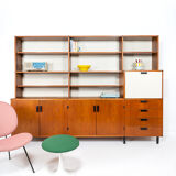 Custom wall shelf by Cees Braakman for Pastoe
