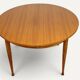 Table à manger extensible vintage en teck – années 1960
