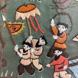 Hand-embroidered Chinese tapestry
