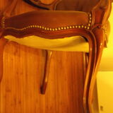 Leather armchair