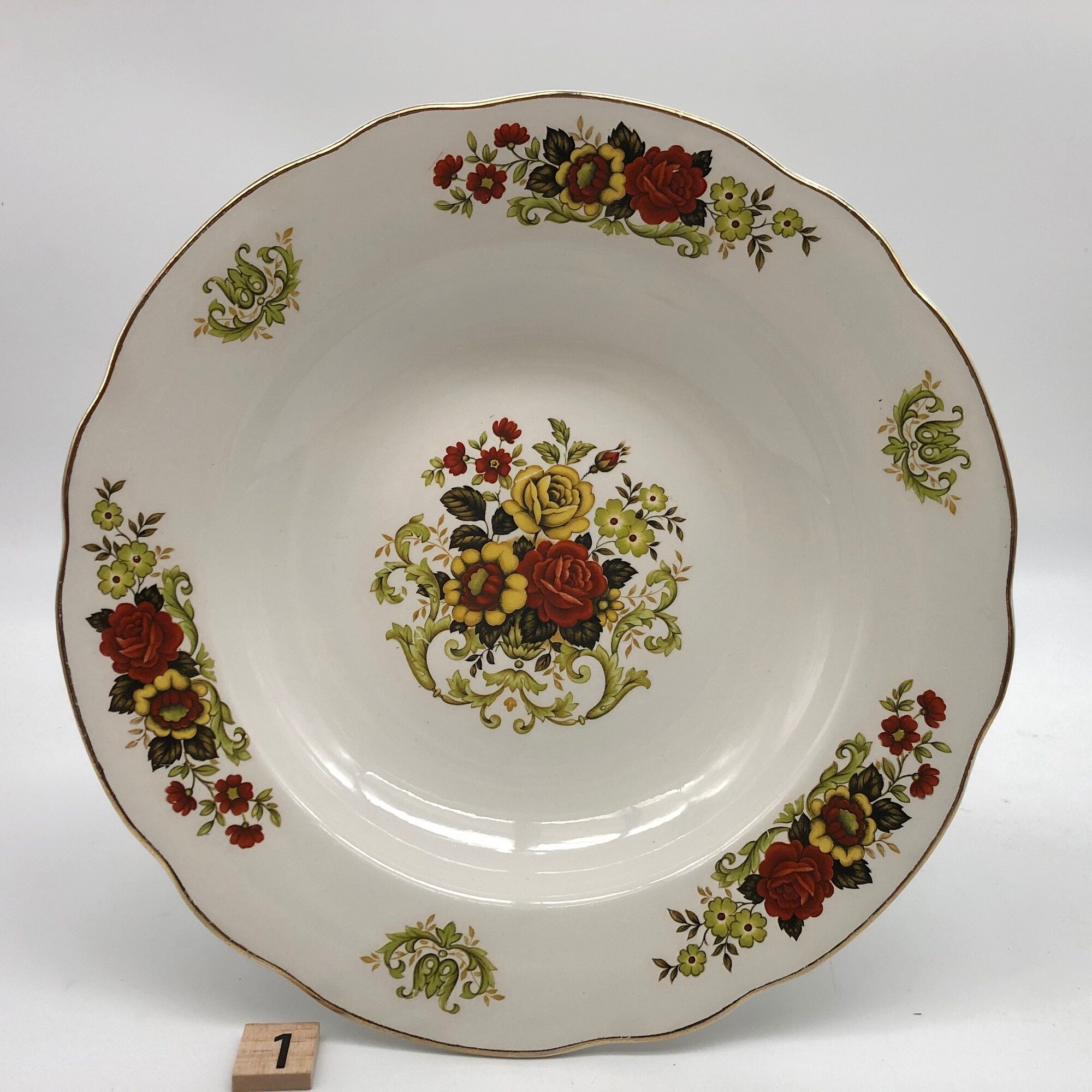 6 hollow plates, "Digoin Sarreguemines "