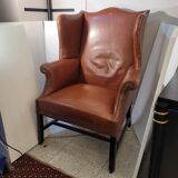 Butaca Chesterfield / Sillón Orejero “Wing Chair”, pp. s. XX - Reino Unido