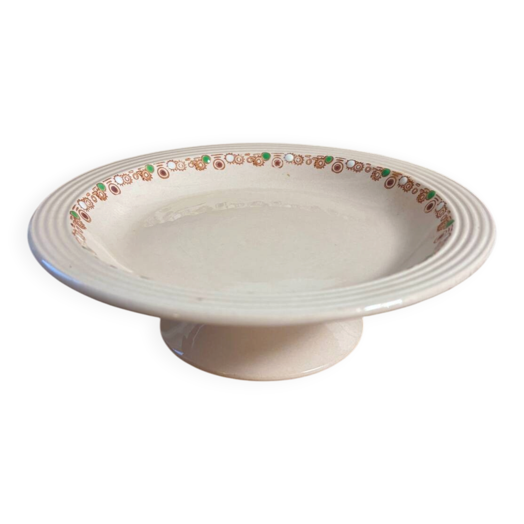 Vintage compote dish Longwy Betty