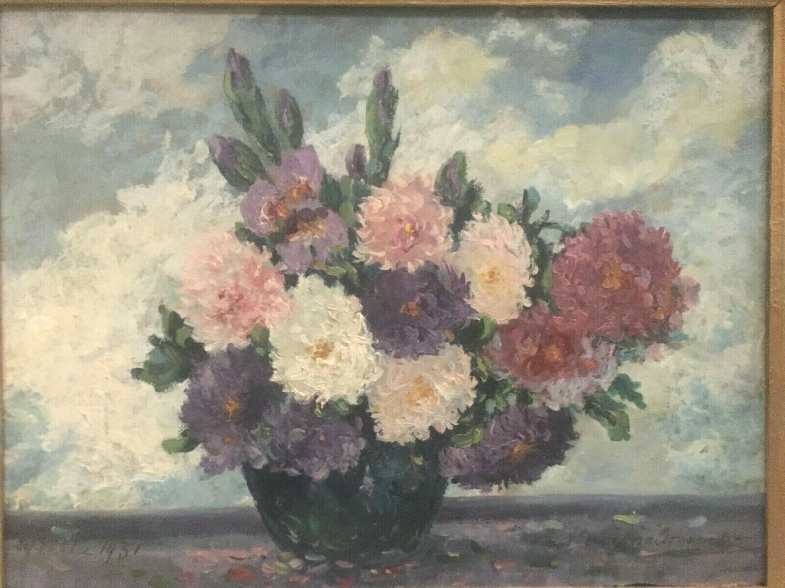 Oil on canvas signed Maisonneuve