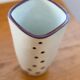 JAAP RAVELLI white ceramic vase signed