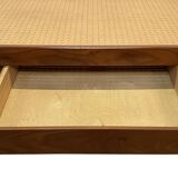 Vintage mid century daybed teak design with drawers