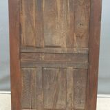 Walnut glazed bookcase with nineteenth century rose window