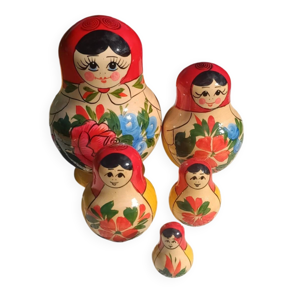 Poupée russe vintage matriochka