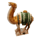 Tang style ceramic dromedary with Sancai glaze
