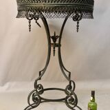 Large wrought iron planter