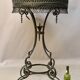Large wrought iron planter