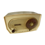 Radio tsf vintage 1950 bakelite blanc