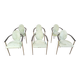 Vintage dining chairs by Belgochrom, set of 6 - 1980s