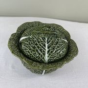 Soupière choux barbotine portugaise