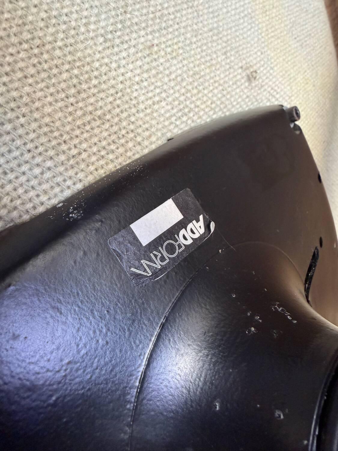 Vintage ADD FORM swivel armchair – chrome star base, 1970s