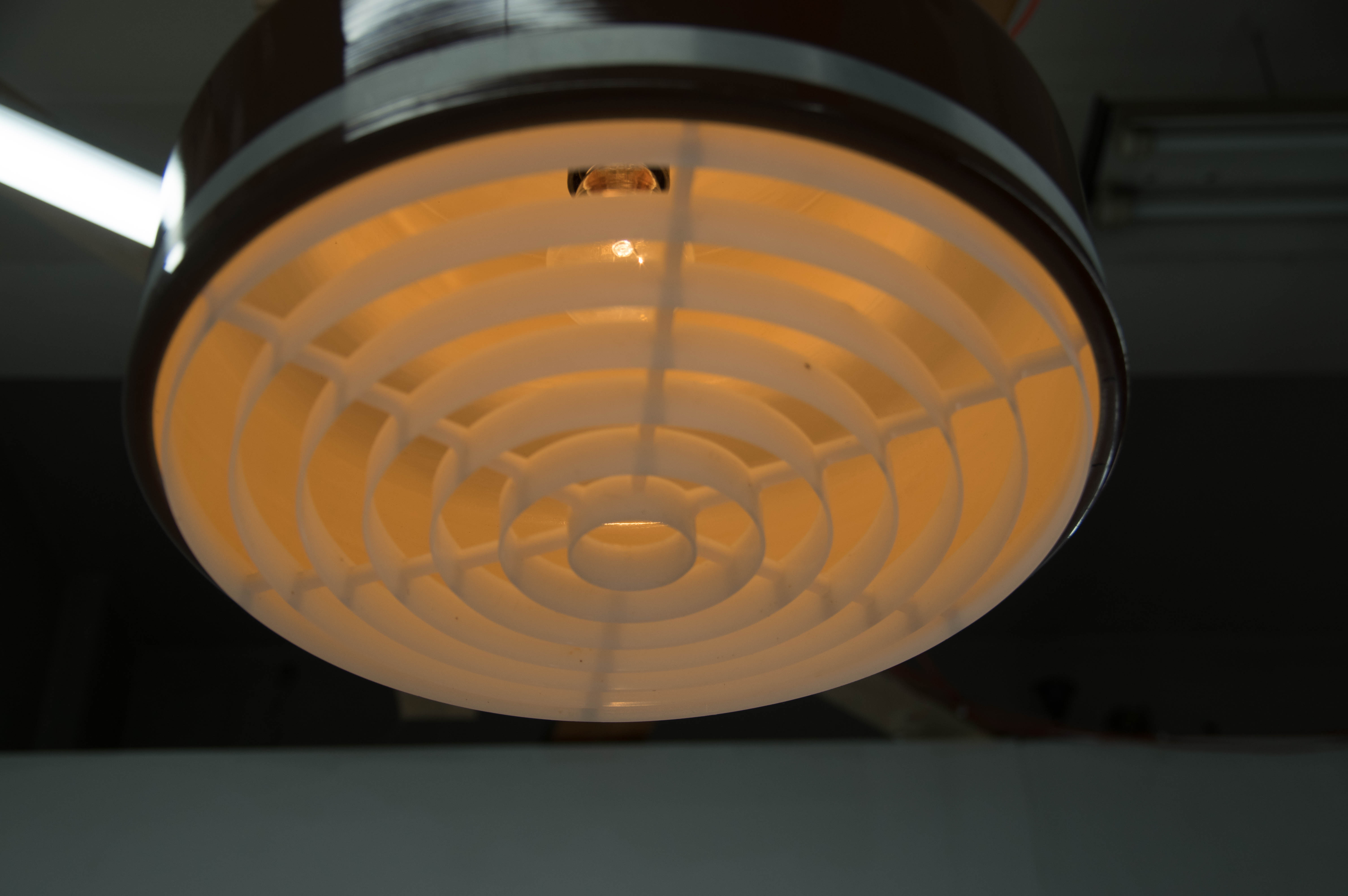 Mid-century design pendant, 1970s