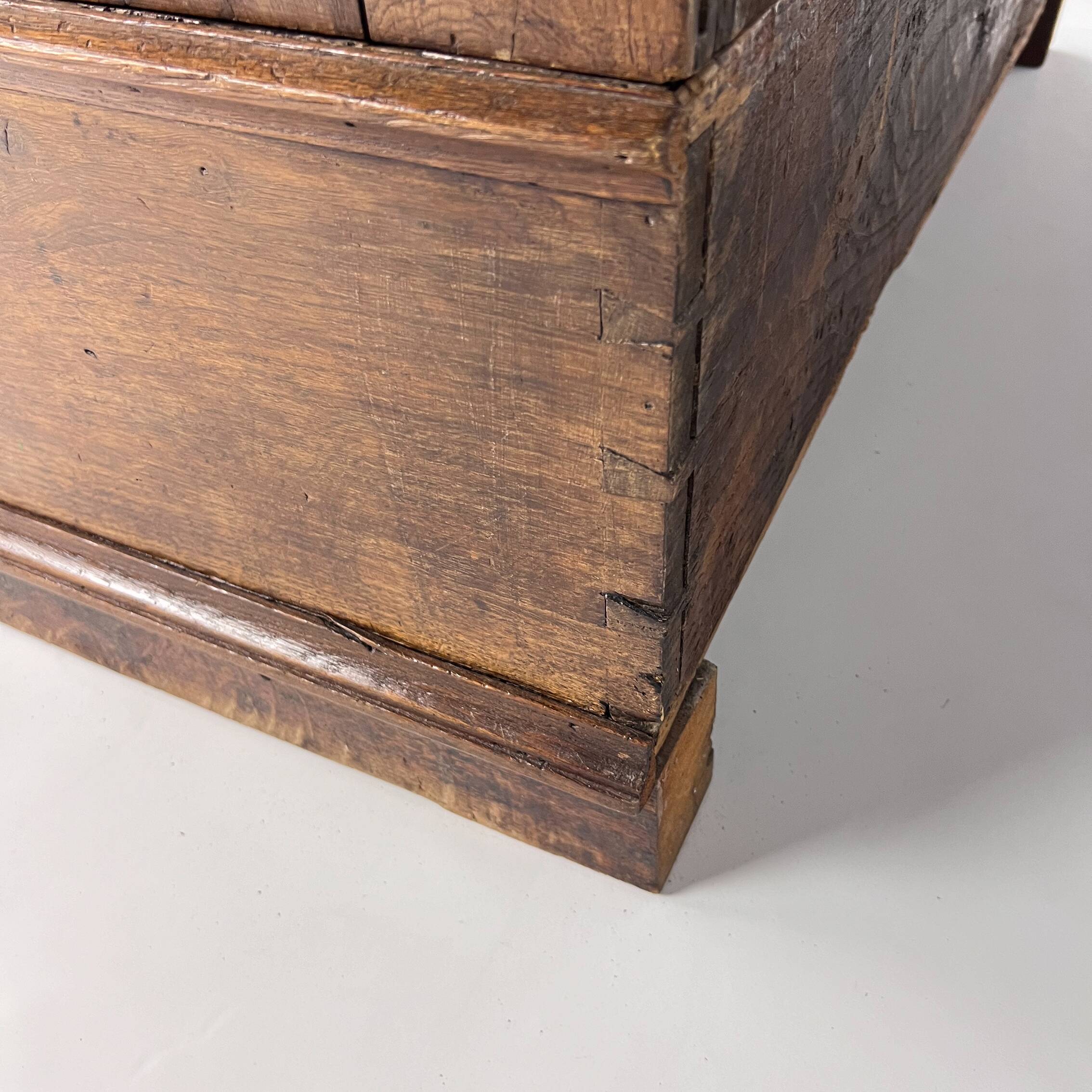 Dutch Antique Oak Cabinet, 1800s