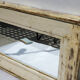 Mirror Wood Old Teak Patina White Breakage 58x3x34cm 9