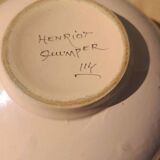 Small antique bowl Henriot Quimper