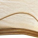 Golden art deco mirror