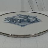 Plat de service , art déco , vintage .