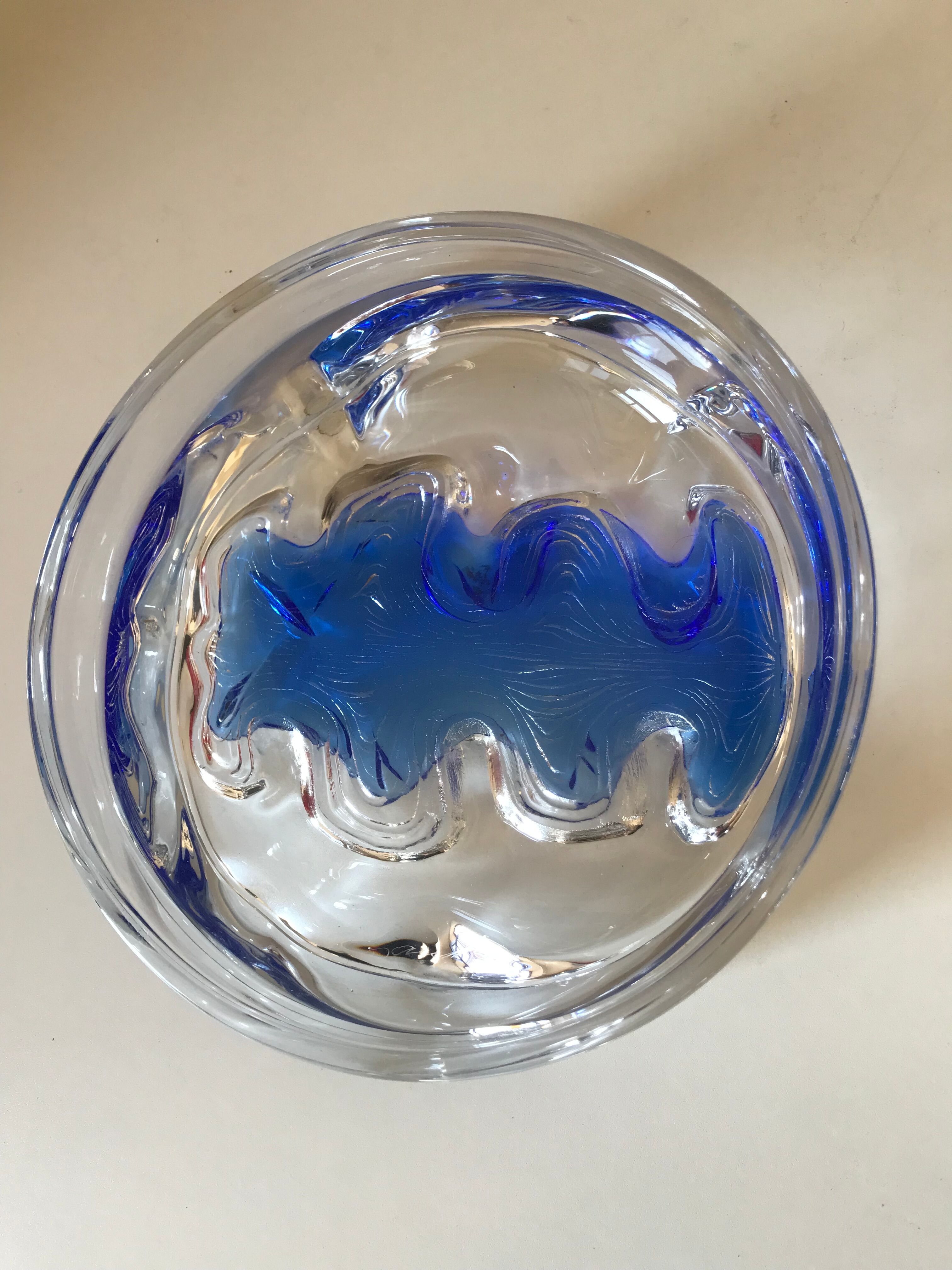 Crystal cup Daum design 70 years