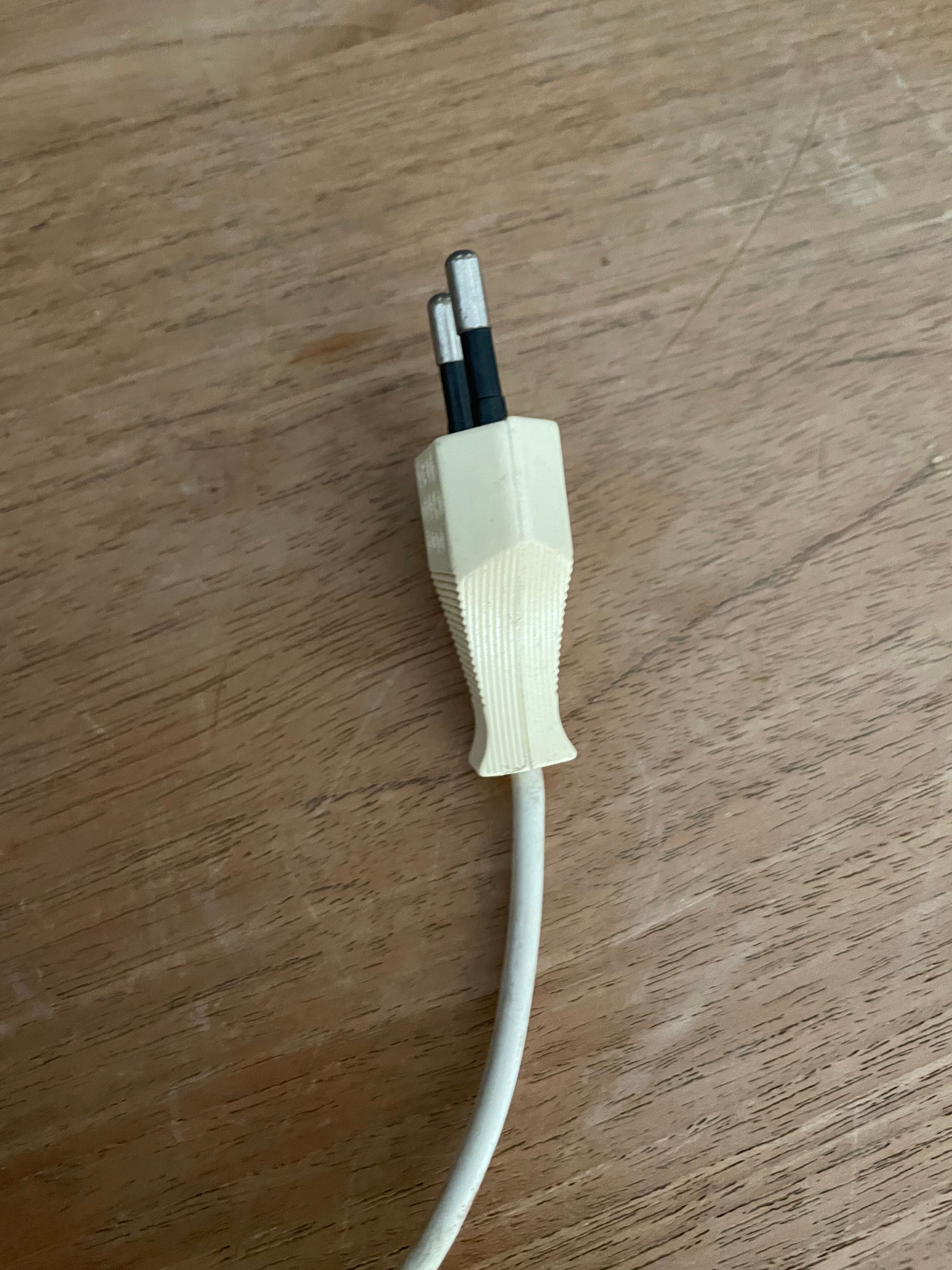 Turned wooden table lamp