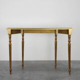 Hollywood Regency Console Table by Deknudt, Belgium 1980s