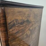 Commode Art Déco en acajou avec quatre tiroirs