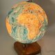 Vintage illuminated terrestrial globe / Taride / 1979