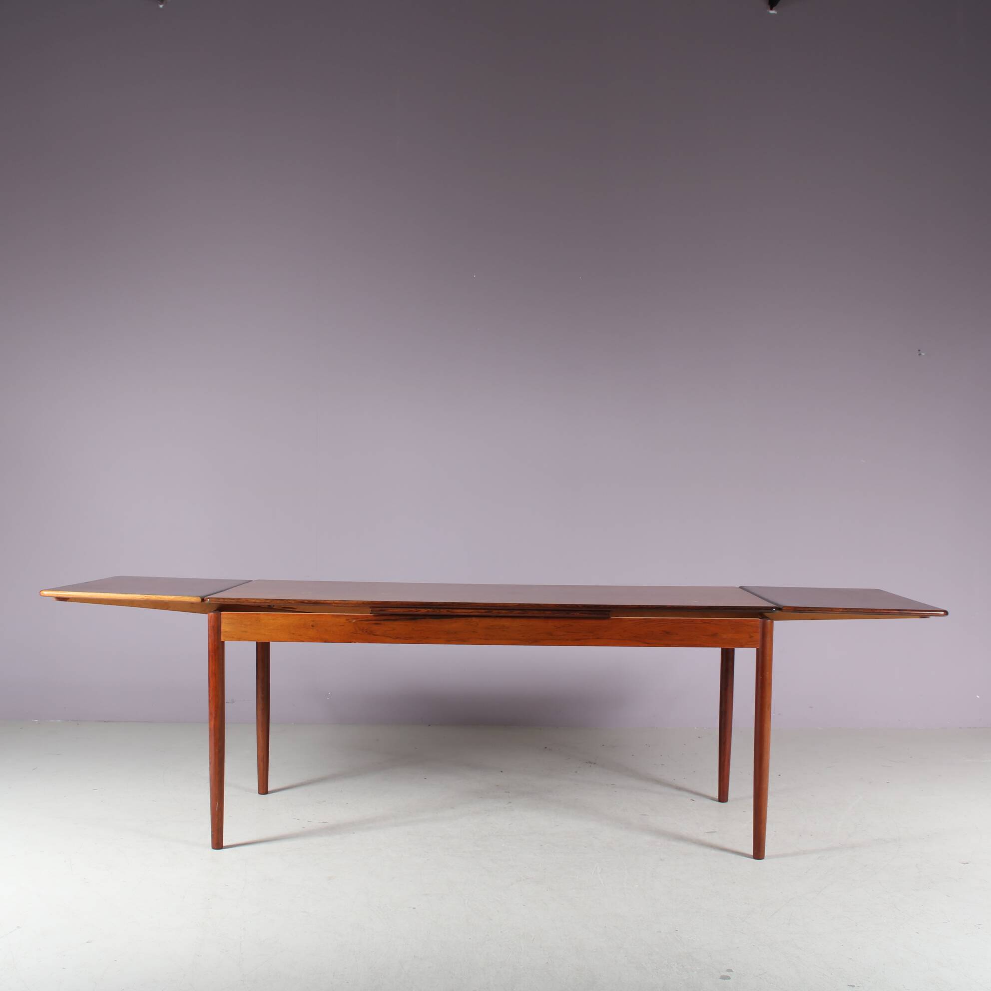 1960s Rosewooden dining table by Topform, Netherlands