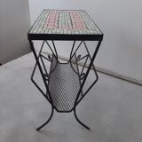 Table door vintage mosaic magazine