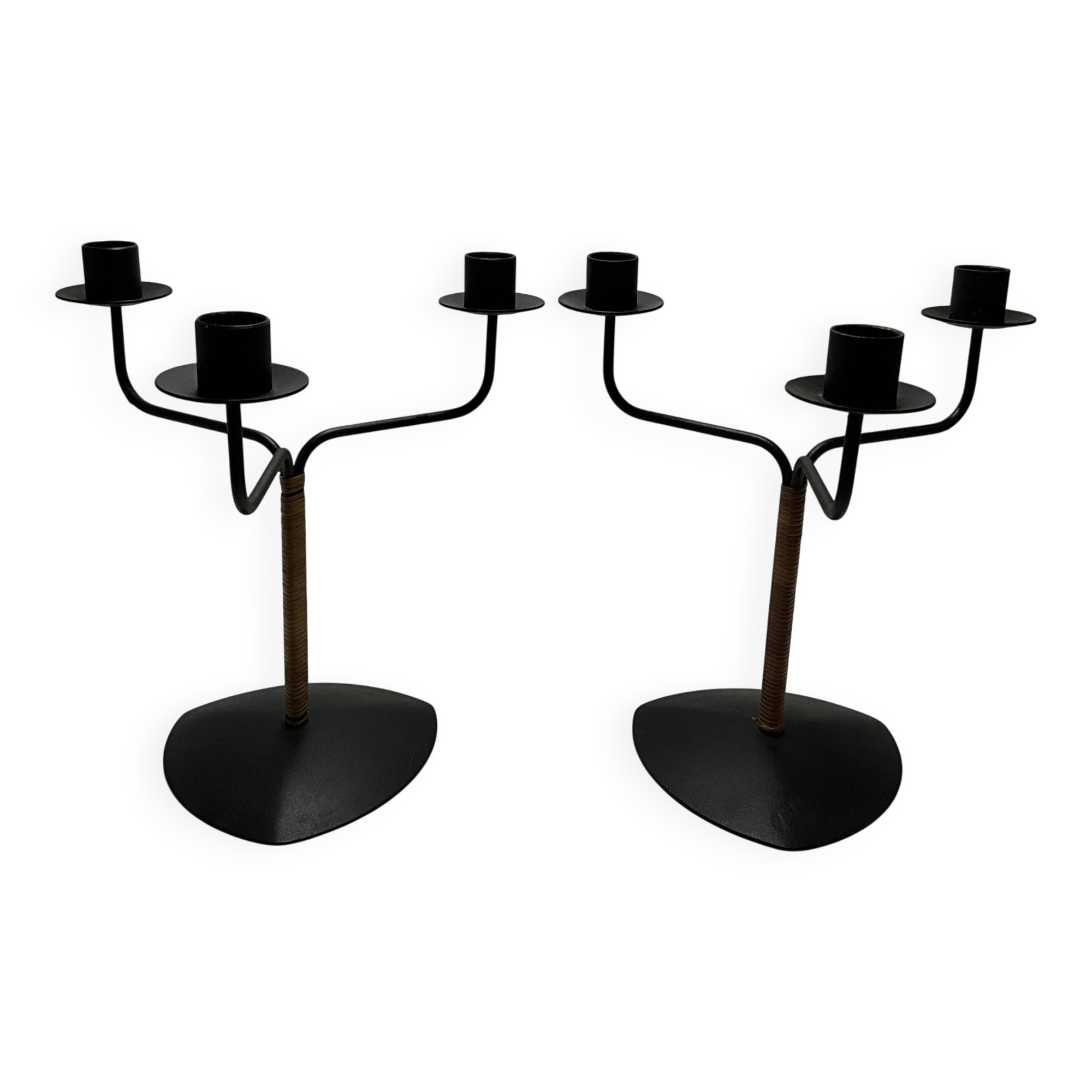Set of two Laurids Lonborg candle holders.