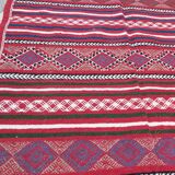 Traditional handmade red carpet   100x190cm
